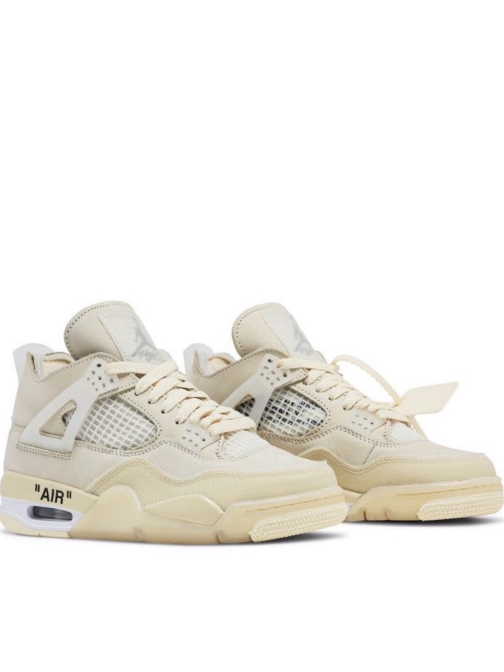 Off-White Shoes | Jordan x Off-White Air Jordan 4 Retro SP “Sail” Sneakers